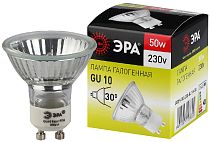 Лампы галогенные ЭРА GU10-JCDR (MR16) -50W-230V галоген, софит, 50Вт, нейтральный, GU10