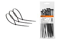 Хомут 3,6х300мм нейлон (черный) (25 штук)  TDM