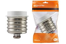 Переходник E40-E27, белый,  TDM