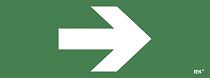 Этикетка самоклеящаяся 350х130мм "Направляющая стрелка"  IEK