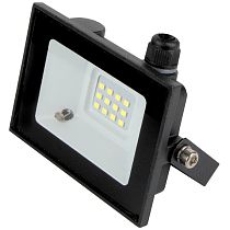 Прожектор светодиодный с микроволновым датчиком 10Вт 165-265В 6500К 860лм IP65 General GTAB-10-IP65-6500-S