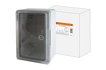 Бокс пластиковый ЩМП-0-1, прозр., крышка, ABS, IP65, -45 до +75 С, навесной, (300x200x130)  TDM Бокс пластиковый ЩМП-0-1, прозр., крышка, ABS, IP65, -45 до +75 С, навесной, (300x200x130)  TDM