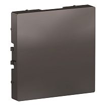 AtlasDesign Мокко Заглушка без суппорта для многопостовых рамок Systeme Electric (Schneider Electric)