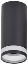 LIGHTING Светильник 4005 накладной потолочный под лампу GU10 черный  IEK