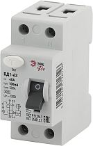 УЗО ВД1-63 Электромеханическое 1P+N 40А 100mA NO-902-38 ЭРА Pro