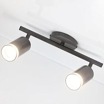 Спот на основании GWL-2GU10-M-IP20 Двойной Бетон С боковым рассеивателем Башня