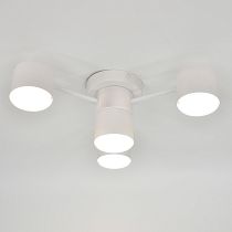 Люстра под лампу General  GCHL-4GX53-M Белая Стеллар