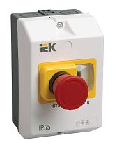 Оболочка защитная с кнопкой Стоп IP54 IEK Оболочка защитная с кнопкой Стоп IP54 IEK