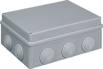 Коробка Navigator 93 409 NSS-DB-190-140-70-10-GR распаячная открытого монтажа