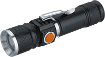 Фонарь Navigator 95 551 NPT-CM18-ACCU алюм.3 реж, 1LED 5Вт, Li-ion 3,7В, 1200мАч