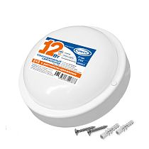 Светильник ЖКХ светодиодный СПП IONICH с оптико-акустическим датчиком ILED-SMD2835-СПП-ДД-12-970-230-6.5-IP65-R