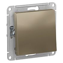 AtlasDesign Шампань Переключатель 1 клавишный, сх.6, 10АХ Systeme Electric (Schneider Electric) AtlasDesign Шампань Переключатель 1 клавишный, сх.6, 10АХ Systeme Electric (Schneider Electric)