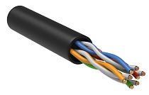 ITK Витая пара U/UTP кат.5E 4х2х24AWG LDPE черный (305м) IEK ITK Витая пара U/UTP кат.5E 4х2х24AWG LDPE черный (305м) IEK