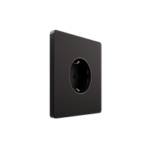 Systeme Infinity, Розетка С/У с ЗК (250В, 16А, защит.шторки), Полярная ночь