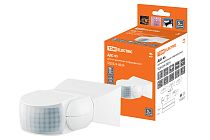 Датчики движения инфракрасные ДДС-05 1200Вт, 10-420с, 12м , 3+лк, 180гр,  IP65,  TDM