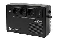 ИБП Back-Save BV Systeme Electric 800 ВА AVR 3 Schuko 230 В 1 USB-A ИБП Back-Save BV Systeme Electric 800 ВА AVR 3 Schuko 230 В 1 USB-A