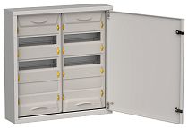 TITAN 5 Корпус металлический ЩРн-72 (2х36) 585х570х140мм IP31 серый (одна дверь) IEK