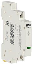 ARMAT Лампа индикаторная одинарная LED 12-48В AC/DC зеленая IEK