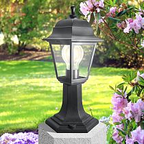 Светильник садово-парковый ЭРА НТУ 04-60-001 "Оскар" черный, напольный Е27, IP44