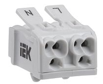 Клемма пружинная соединительная КСПн2-L+N  IEK