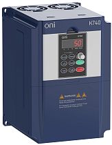 Преобразователь частоты K740 380В 3Ф 5,5-7,5кВт 13-17А встроенный тормоз Энкодер Profibus ONI Преобразователь частоты K740 380В 3Ф 5,5-7,5кВт 13-17А встроенный тормоз Энкодер Profibus ONI