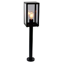 Садово-парковый светильник General GPF-E27-M-IP65 Черный+Дымчатый Средний Лофт