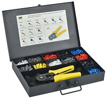 Набор наконечников №2 тип Е/НГИ2 с клещами обжимными КО-04  IEK