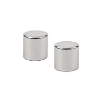 Неодимовый магнит диск 10х10мм сцепление 3,7 кг (упаковка 2 шт) REXANT