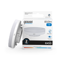 Лампа светодиодная Gauss Elementary GX53 11Вт 1050lm 6500K