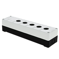 Корпус КП105 пластиковый 5 кнопок белый EKF PROxima