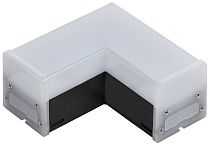 LIGHTING Светильник светодиодный L-образный 1010 8Вт 4000К 117х117х58мм черный IEK