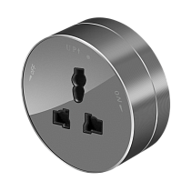 MuitiTrack Розетка универсальная круглая 13А/250В Графит Systeme Electric (Schneider Electric)