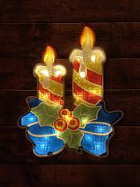 Фигуры ENIOF-09  ЭРА Фигура LED Свечки, 220V, IP44