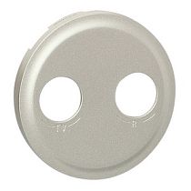 Панель лицевая для розетки телевизионной TV/FM титан Celiane Legrand