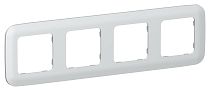 FLITE Рамка 4-местная РУ-4-А-ФлЖ жемчуг IEK