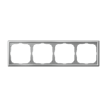 ArtGallery Алюминий Рамка 4-постовая, универсальная Systeme Electric (Schneider Electric)