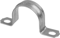 Скоба крепежная Navigator d19мм NCR-MDH-19-20 двухлапковая металлическая (уп.100шт)