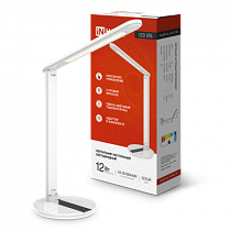 Светильник настольный светодиодный SIMPLE ССО-07Б 12Вт 600Лм сенсор, адаптер БЕЛЫЙ IN HOME Светильник настольный светодиодный SIMPLE ССО-07Б 12Вт 600Лм сенсор, адаптер БЕЛЫЙ IN HOME