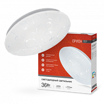 Светильник светодиодный серии DECO 36Вт 230В 4000К 2340Лм 380х55мм ОРИОН IN HOME