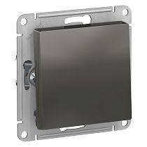 AtlasDesign Сталь Выключатель с самовозвратом (кнопка) сх.1, 10АХ Systeme Electric (Schneider Electric)