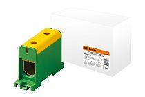 Клемма вводная силовая КВС 35-150 кв.мм. желтая/зеленая  TDM