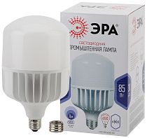 Лампа светодиодная ЭРА STD LED POWER T140-85W-6500-E27/E40 колокол холодный дневной свет
