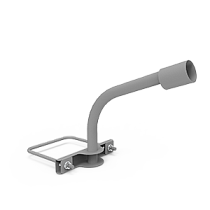 Кронштейн Gauss для уличных светильников на опору с 1 хомутом 625х460х480 D60мм 1/6