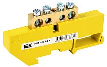 Шина PE "земля" на DIN-изоляторах ШНИ-8х12-4-Д-Ж  IEK