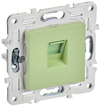 SKANDY Розетка компьютерная RJ45 кат.5E SK-K01G мятный IEK