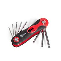 Набор торцевых ключей TORX НТК-Т-08 КВТ