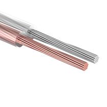 Кабель акустический 2х1,50 мм², прозрачный SILICON, мини-бухта 10 м, REXANT Кабель акустический 2х1,50 мм², прозрачный SILICON, мини-бухта 10 м, REXANT