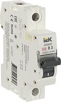 ARMAT Автоматический выключатель однополюсный M10N 1P B 3А IEK ARMAT Автоматический выключатель однополюсный M10N 1P B 3А IEK
