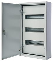 Корпус металлический навесной 520х300х120, 36 модулей IP31, ЩРН-36 DEKraft Корпус металлический навесной 520х300х120, 36 модулей IP31, ЩРН-36 DEKraft