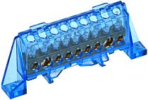 TEKFOR Шина N "ноль" в комбинированном DIN-изоляторе "Стойка" 8х12-9-С IEK